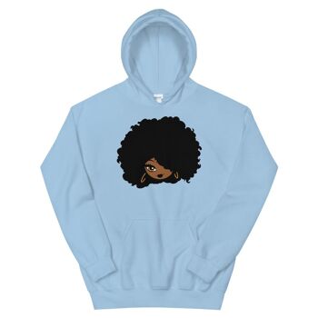 Sweatshirt capuche "Afro girl cartoon" 5