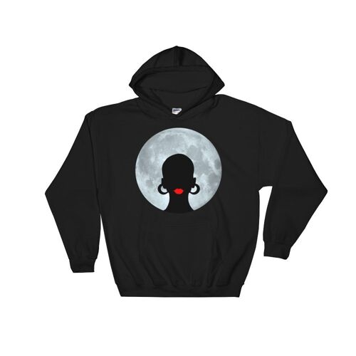 Sweatshirt capuche "Afro Moon"