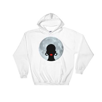 Sweatshirt capuche "Afro Moon" 2