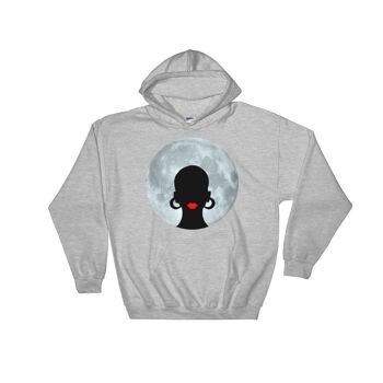 Sweatshirt capuche "Afro Moon" 14