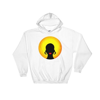 "Afro Sun" hooded sweatshirt