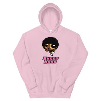 Sweatshirt capuche "Afro Super Nana" 15