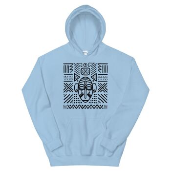 Sweatshirt capuche "Motifs Baoulé" 19