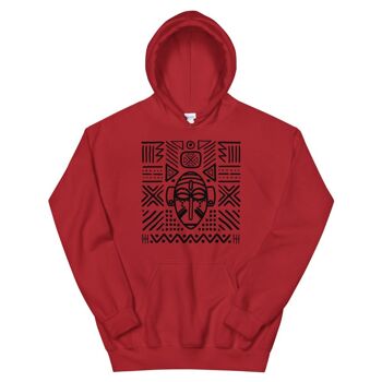 Sweatshirt capuche "Motifs Baoulé" 27