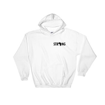 Sweatshirt capuche "Strong Africa" 1