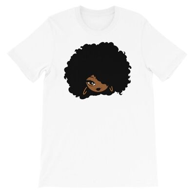Camiseta "Caricatura de niña afro"