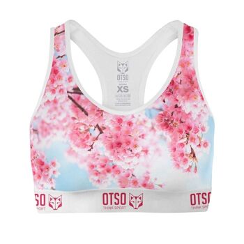 Haut de sport femme Fleur d'amandier 1