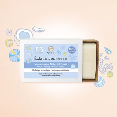 SOAP - MASK WITH COLLAGEN & HYALURONIC ACID