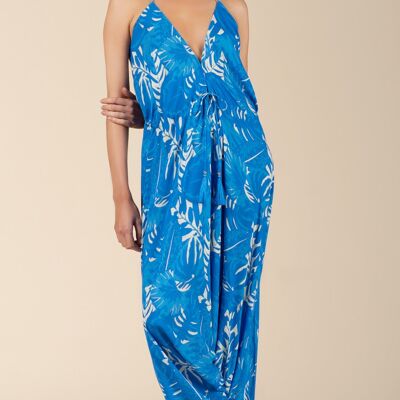 Aria Beach Jumpsuit Blue