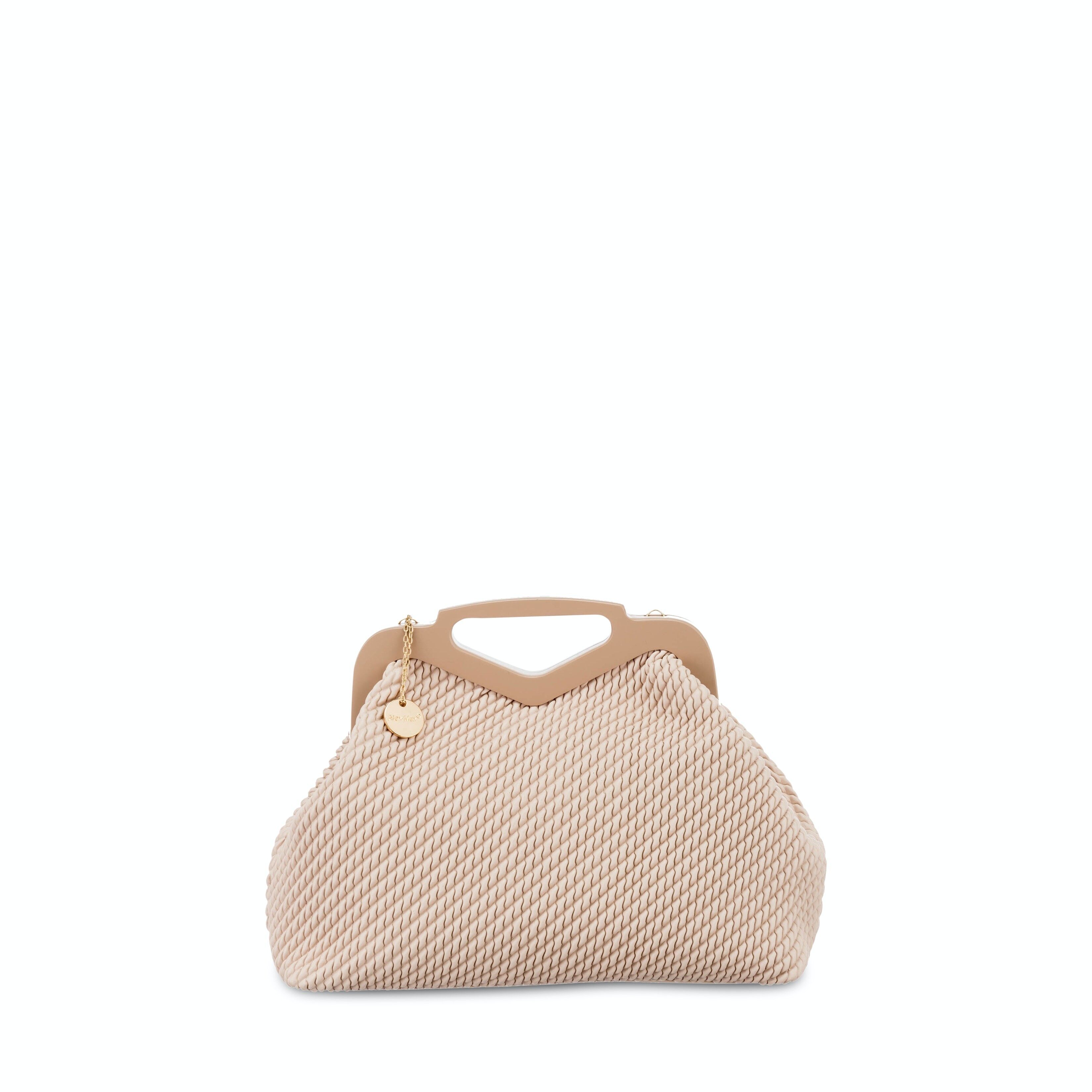 Beige Handbag Alex Max