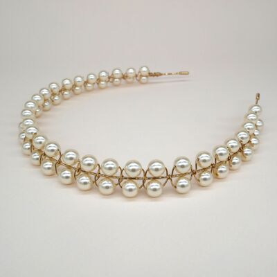 Perlen-Stirnband – Marielle