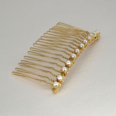 Pearly pearl comb - Iryna