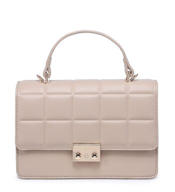 Nouveau sac à main à bandoulière pour femme avec bandoulière en cuir PU de conception carrée - A36919 6