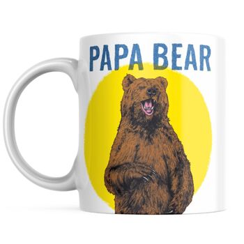 Papa Bear vous êtes la meilleure tasse à café | Cadeau de fête des pères | Tasse pour papa 2
