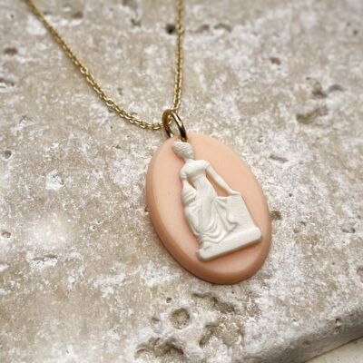 Megara cameo necklace