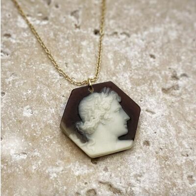 Augustus cameo necklace