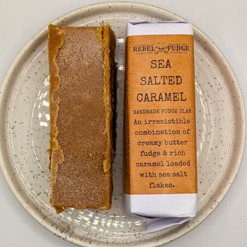 Sea Salted Caramel Fudge