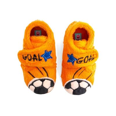 Orange Football Kids Boots