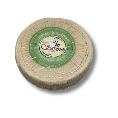 Aged dry cheese - Pecorino fresco - Fresh Pecorino with sheep's milk from Gargano (2.7kg)