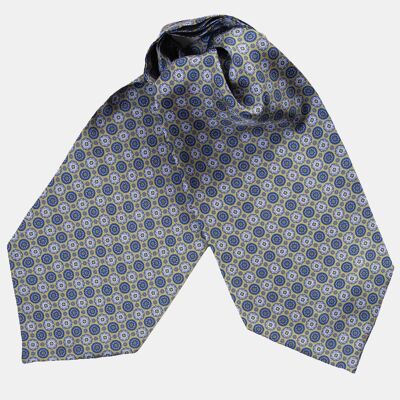 Lorenzo - Silk Ascot Cravat Tie - Sage