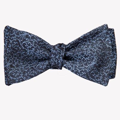 Paloma - Silk Bow Tie - Blue