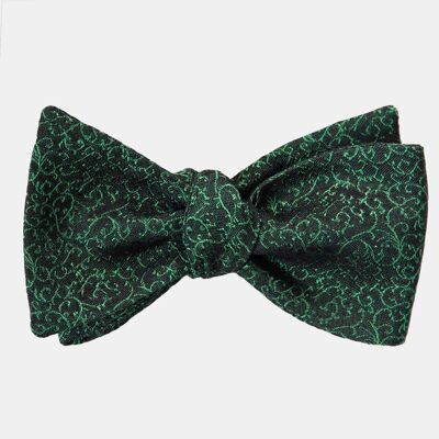 Paloma - Silk Bow Tie - Emerald