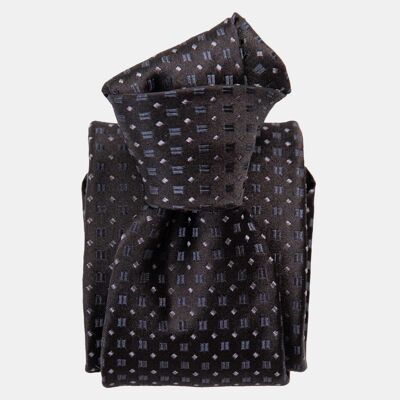 Prosecco - Silk Jacquard Tie - Black