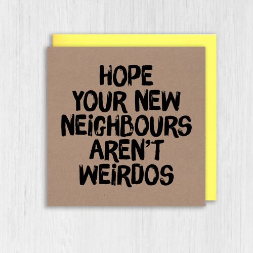 Kraft new home card: Hope your new neighbours aren’t weirdos