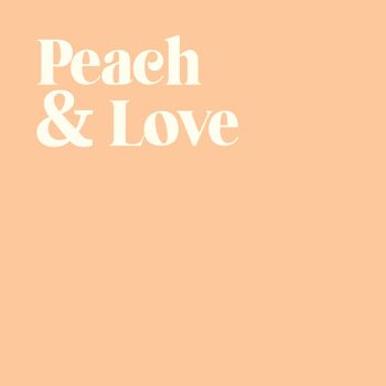 Bougie Peach & Love 4