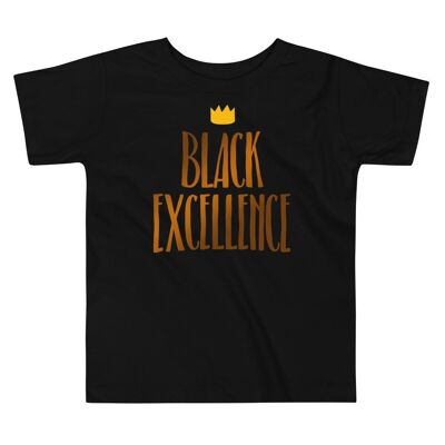Kinder-T-Shirt (1-6 Jahre) „Black Excellence“
