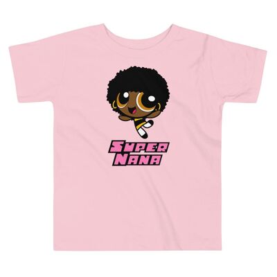 Kinder-T-Shirt (1-6 Jahre) „Super Girl“