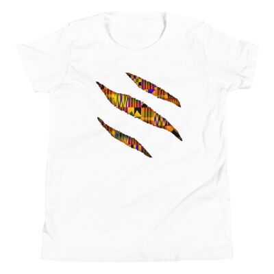Children's T-shirt (6-12 years) "Kente Claws"