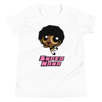 Camiseta infantil (6-12 años) "Super Nana"