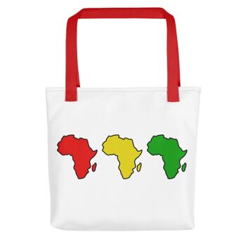 Tote bag "Afrique Rouge-Jaune-Vert" 3