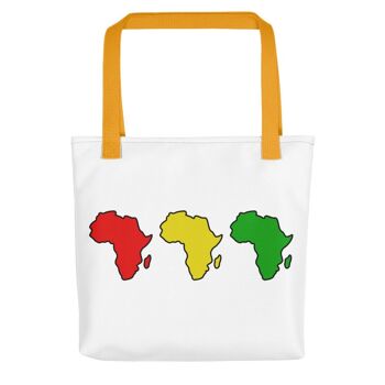 Tote bag "Afrique Rouge-Jaune-Vert" 5