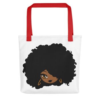 Tote bag "Afro Girl Cartoon" 6