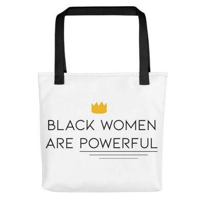 Tote bag "Las mujeres negras son poderosas"
