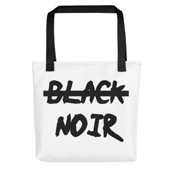 Tote bag "Noir, pas black" 1