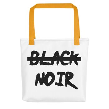 Tote bag "Noir, pas black" 2