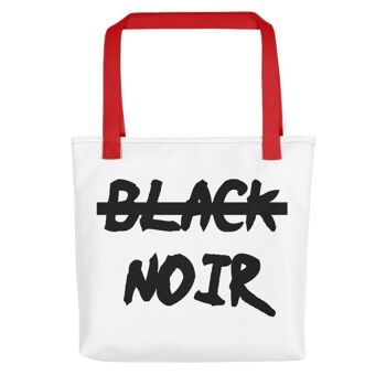 Tote bag "Noir, pas black" 3