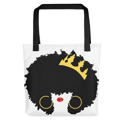 Tragetasche „Queen Afro“