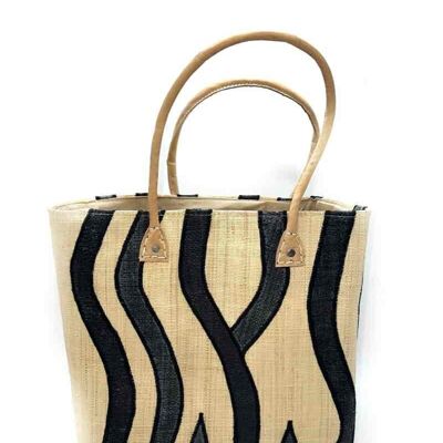 Basket Madagascar' 2214 striped