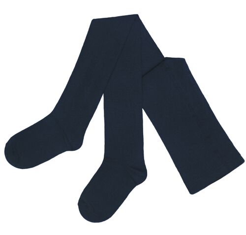 Tights for women, Ladies' cotton tights >>Navy<<