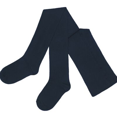 Tights for women, Ladies' cotton tights >>Navy<<