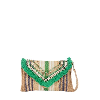 Alex Max GREEN beach crossbody bag