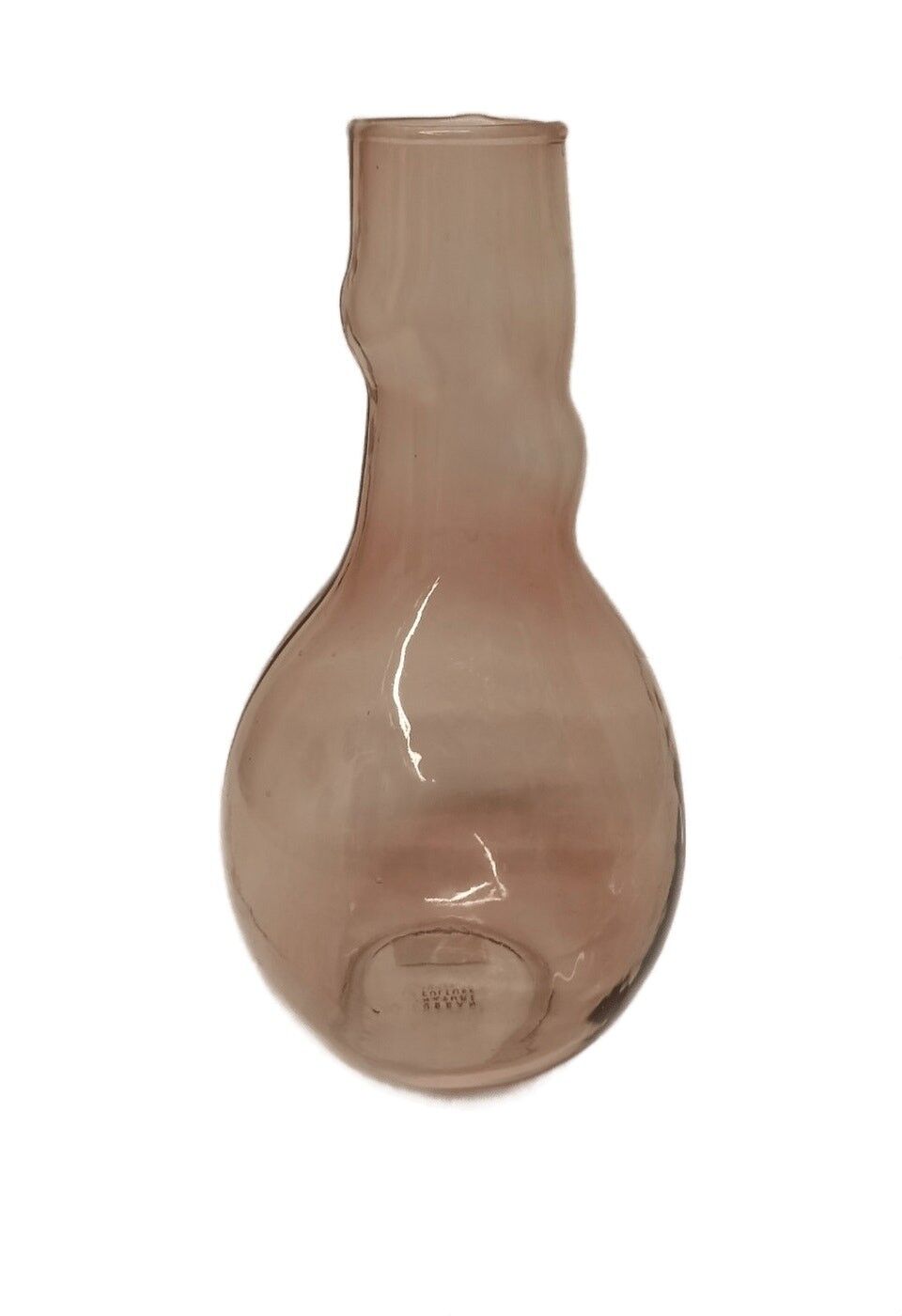 VASO IN VETRO FORME ROSA