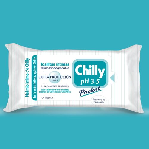 CHILLY TOALLITAS POCKET PH 3,5