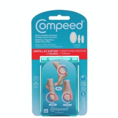 COMPEED AMPOLLAS PACK MIXTO 5 UDS