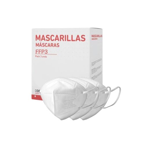 MASCARILLAS FFP3 DDERMA SANITY PACK 3 UNDS