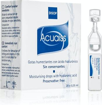 GOUTTES D'ACUAISS LARMES ARTIFICIELLES UNIDOSES 0,35 ML